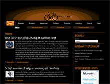 Tablet Screenshot of fietspraat.nl